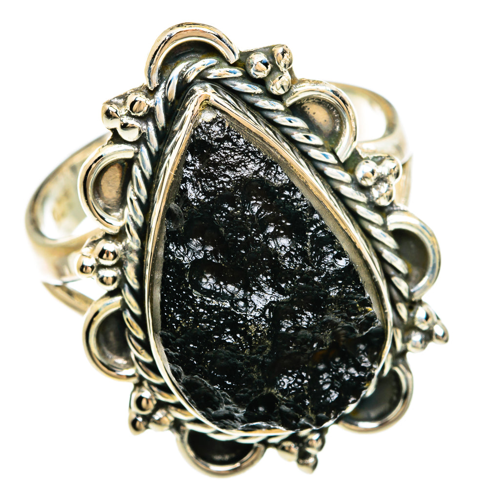 Tektite Rings handcrafted by Anasilvercos - RING81323 - Photo 2