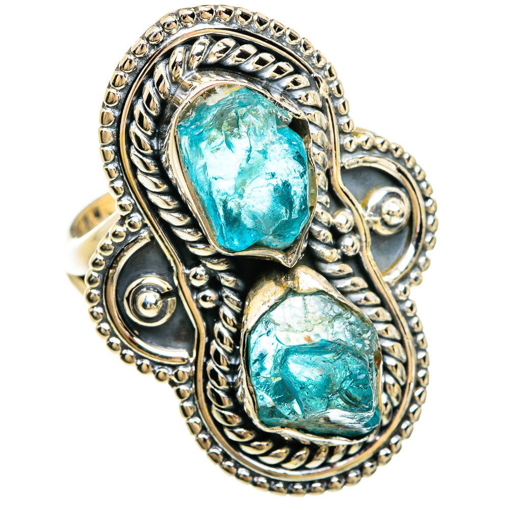 Apatite Rings handcrafted by Anasilvercos - RING81334