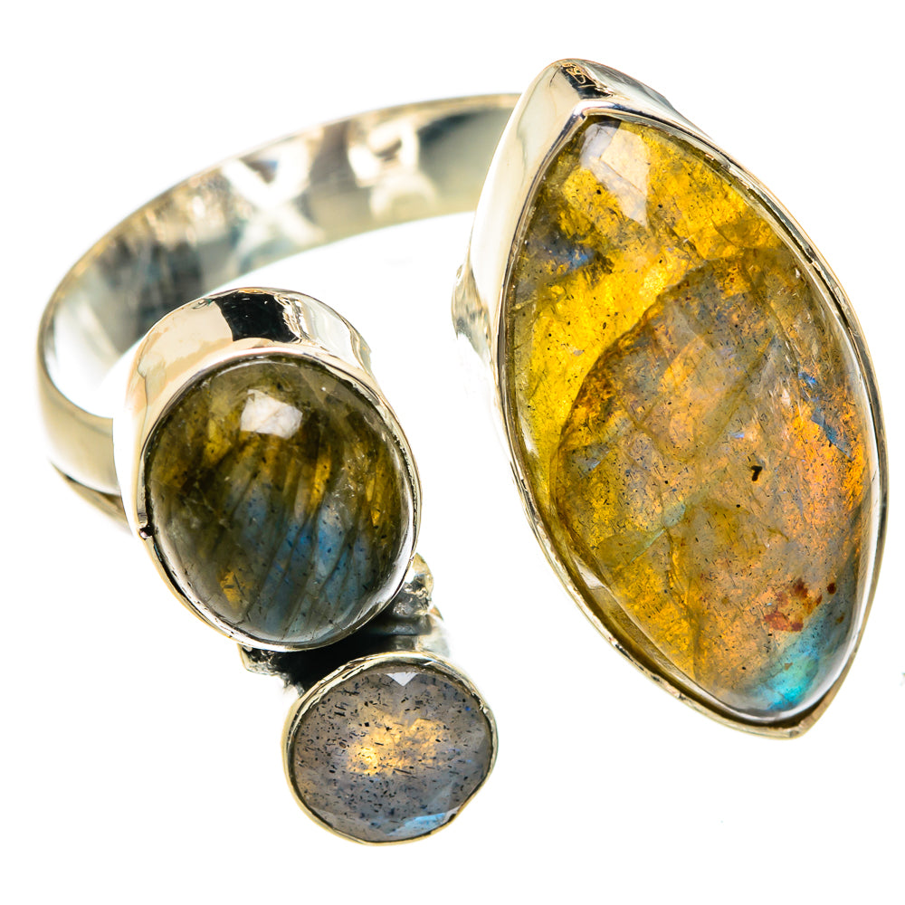 Labradorite Rings handcrafted by Anasilvercos - RING81338