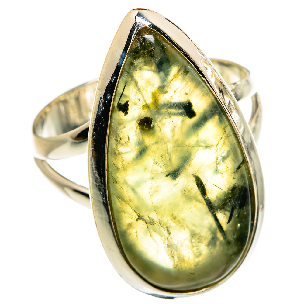 Prehnite Rings handcrafted by Anasilvercos - RING81343