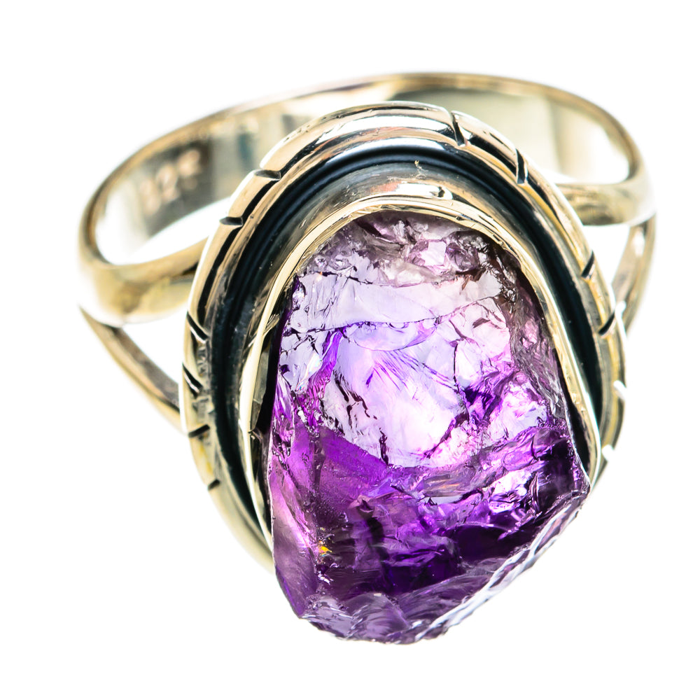 Amethyst Rings handcrafted by Anasilvercos - RING81354