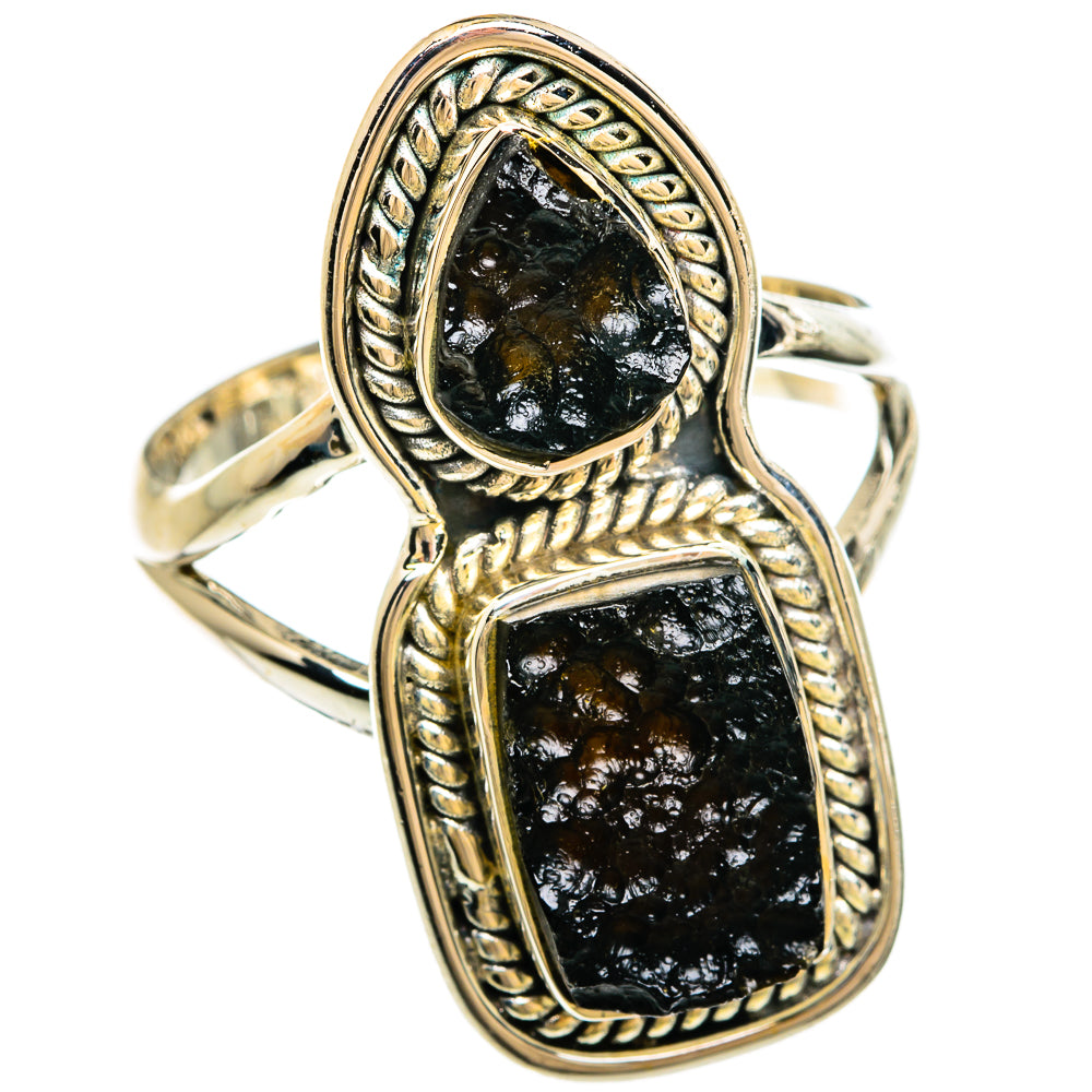 Tektite Rings handcrafted by Anasilvercos - RING81359
