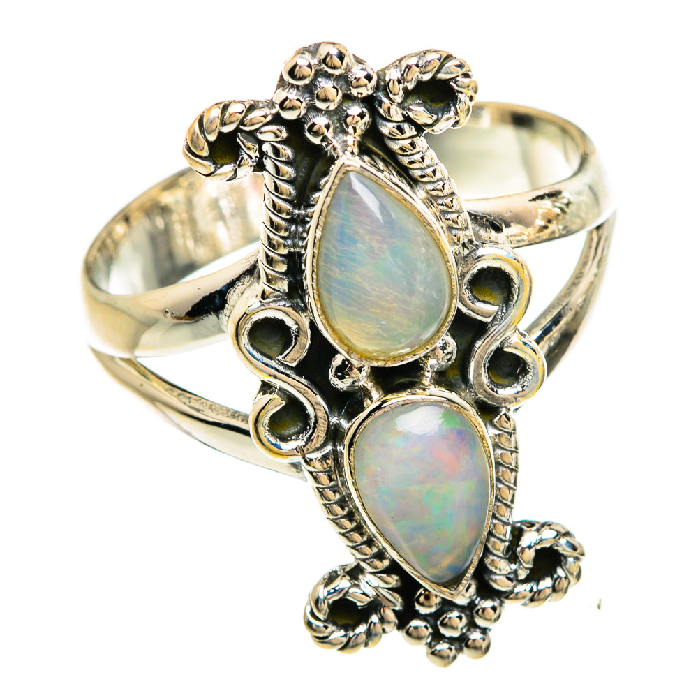 Ethiopian Opal Rings handcrafted by Anasilvercos - RING81365