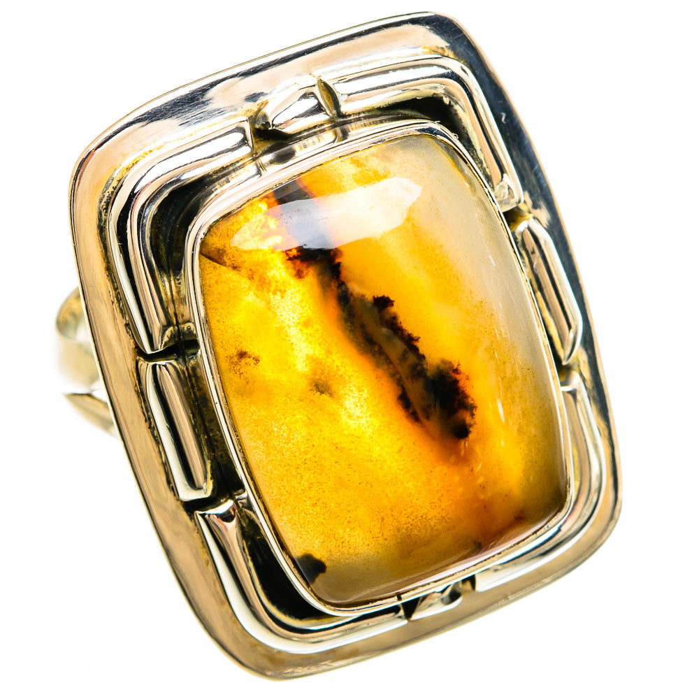 Montana Agate Rings handcrafted by Anasilvercos - RING81383