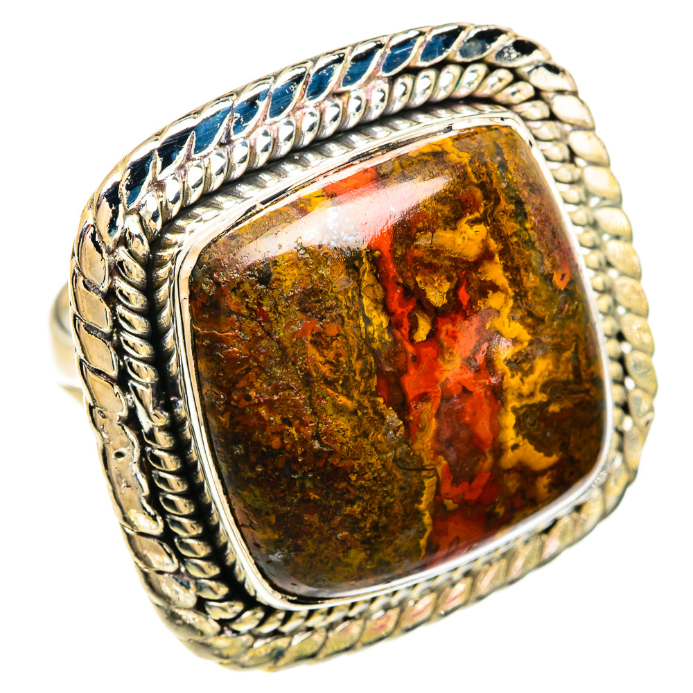 Moroccan Agate Rings handcrafted by Anasilvercos - RING81384