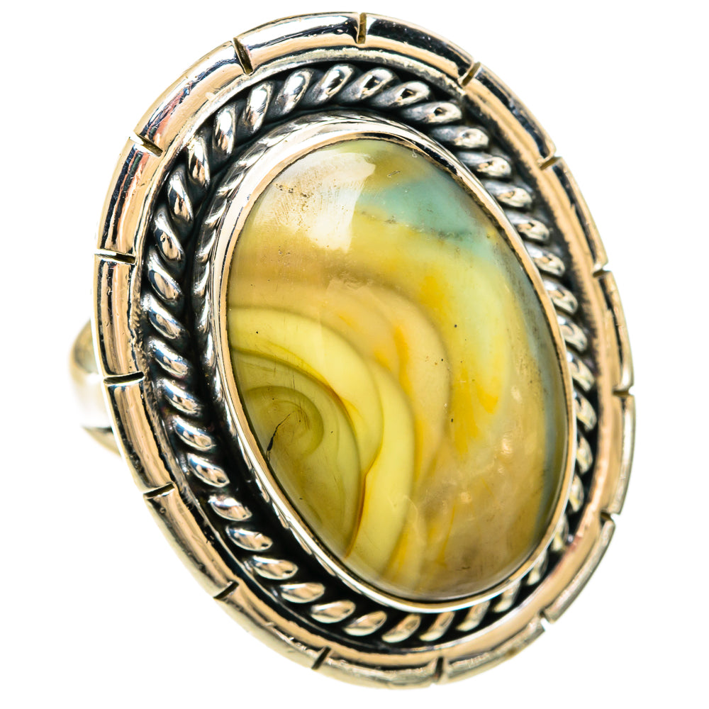 Willow Creek Jasper Rings handcrafted by Anasilvercos - RING81385