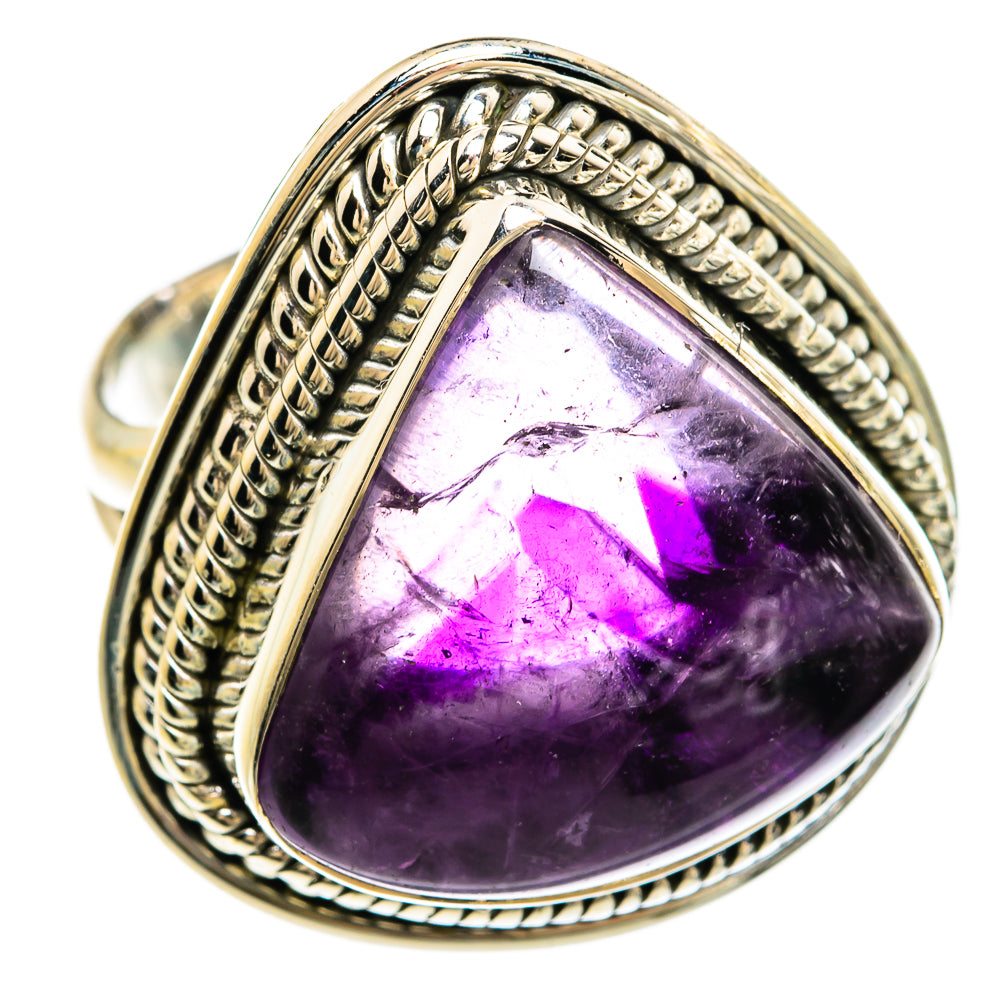 Amethyst Rings handcrafted by Anasilvercos - RING81389