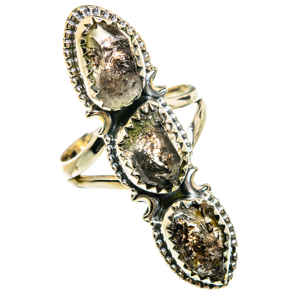 Herkimer Diamond Rings handcrafted by Anasilvercos - RING81392