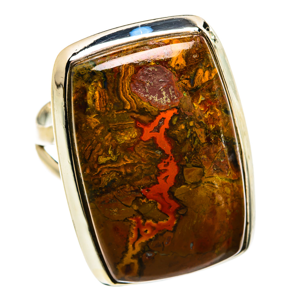Moroccan Agate Rings handcrafted by Anasilvercos - RING81413