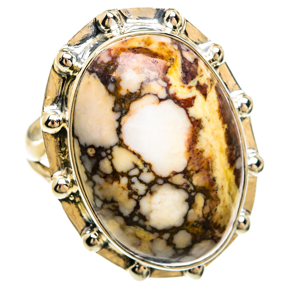 Wild Horse Jasper Rings handcrafted by Anasilvercos - RING81414