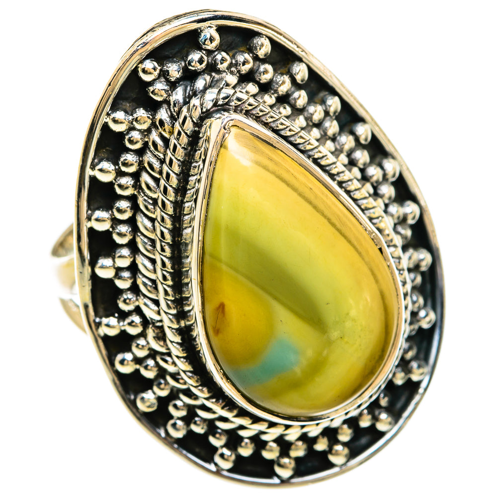 Willow Creek Jasper Rings handcrafted by Anasilvercos - RING81417