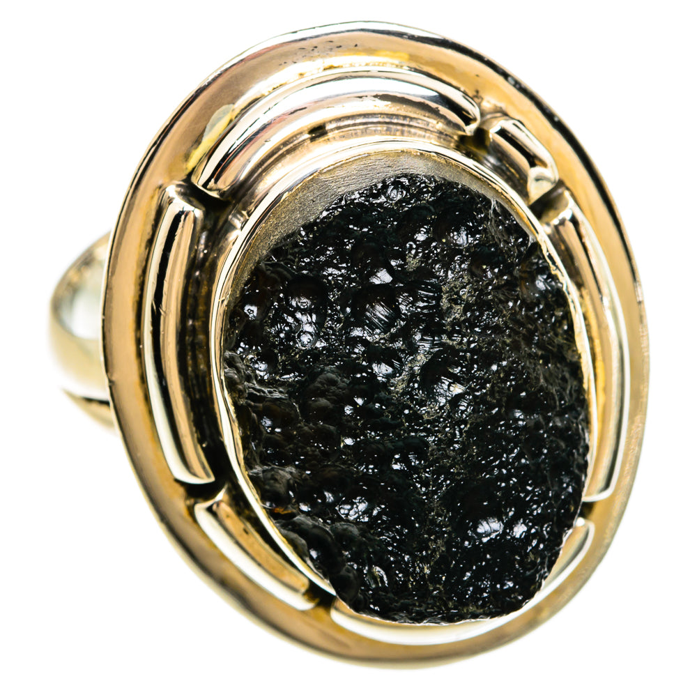 Tektite Rings handcrafted by Anasilvercos - RING81426 - Photo 2