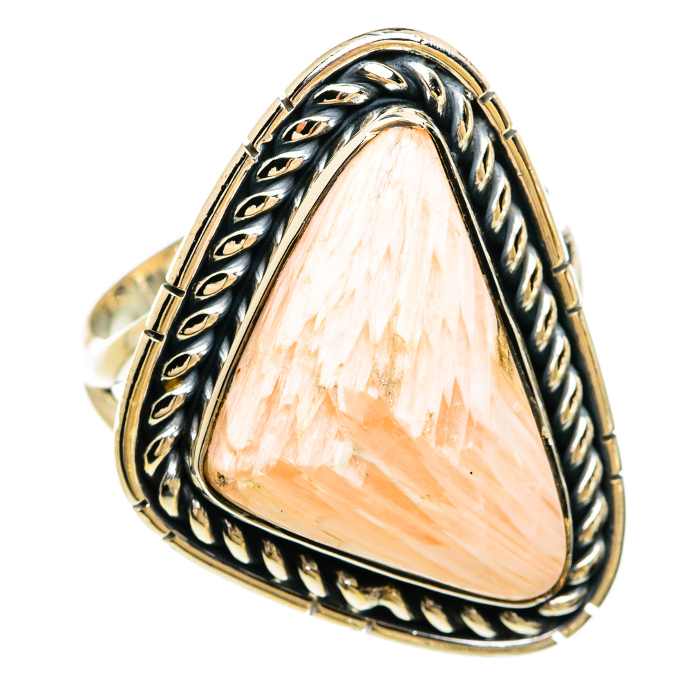 Scolecite Rings handcrafted by Anasilvercos - RING81451