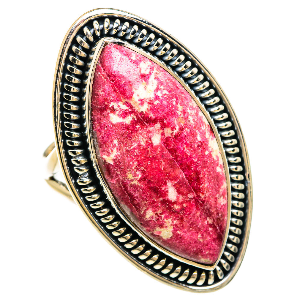 Thulite Rings handcrafted by Anasilvercos - RING81452