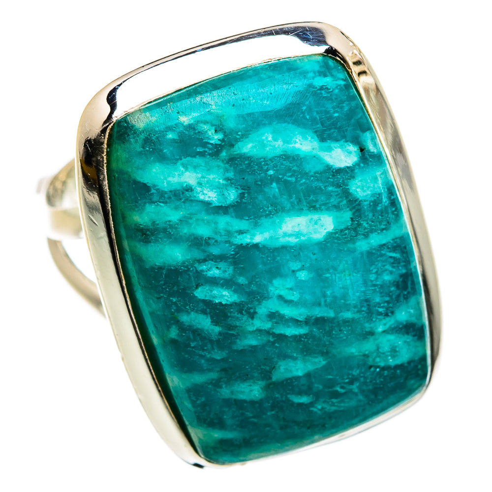 Amazonite Rings handcrafted by Anasilvercos - RING81478