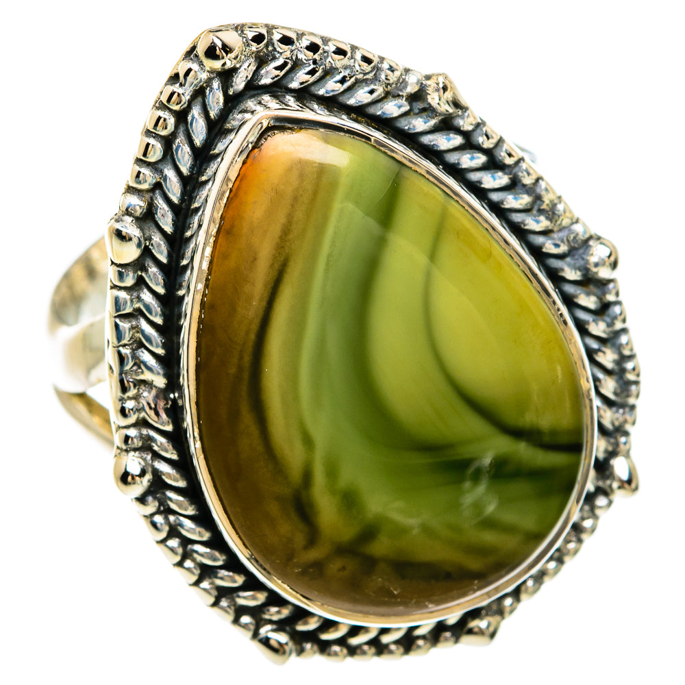 Willow Creek Jasper Rings handcrafted by Anasilvercos - RING81512