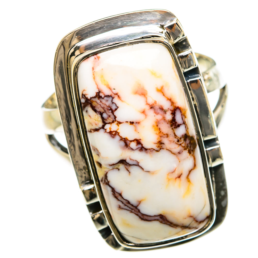 Wild Horse Jasper Rings handcrafted by Anasilvercos - RING81517