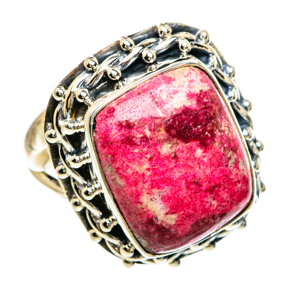 Thulite Rings handcrafted by Anasilvercos - RING81520