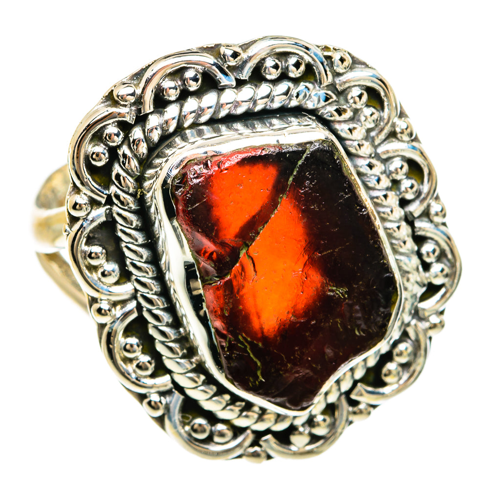 Garnet Rings handcrafted by Anasilvercos - RING81523 - Photo 2