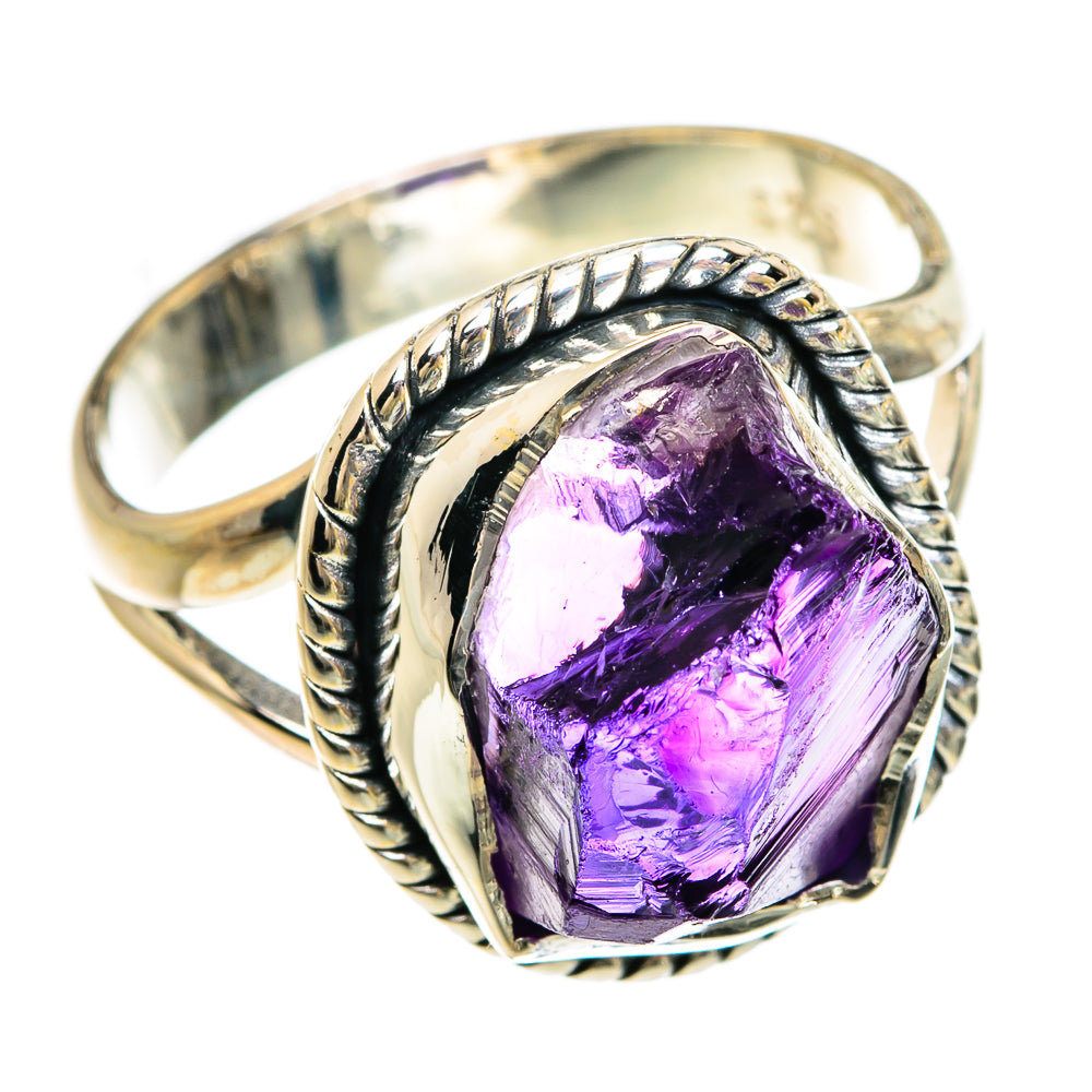Amethyst Rings handcrafted by Anasilvercos - RING81524