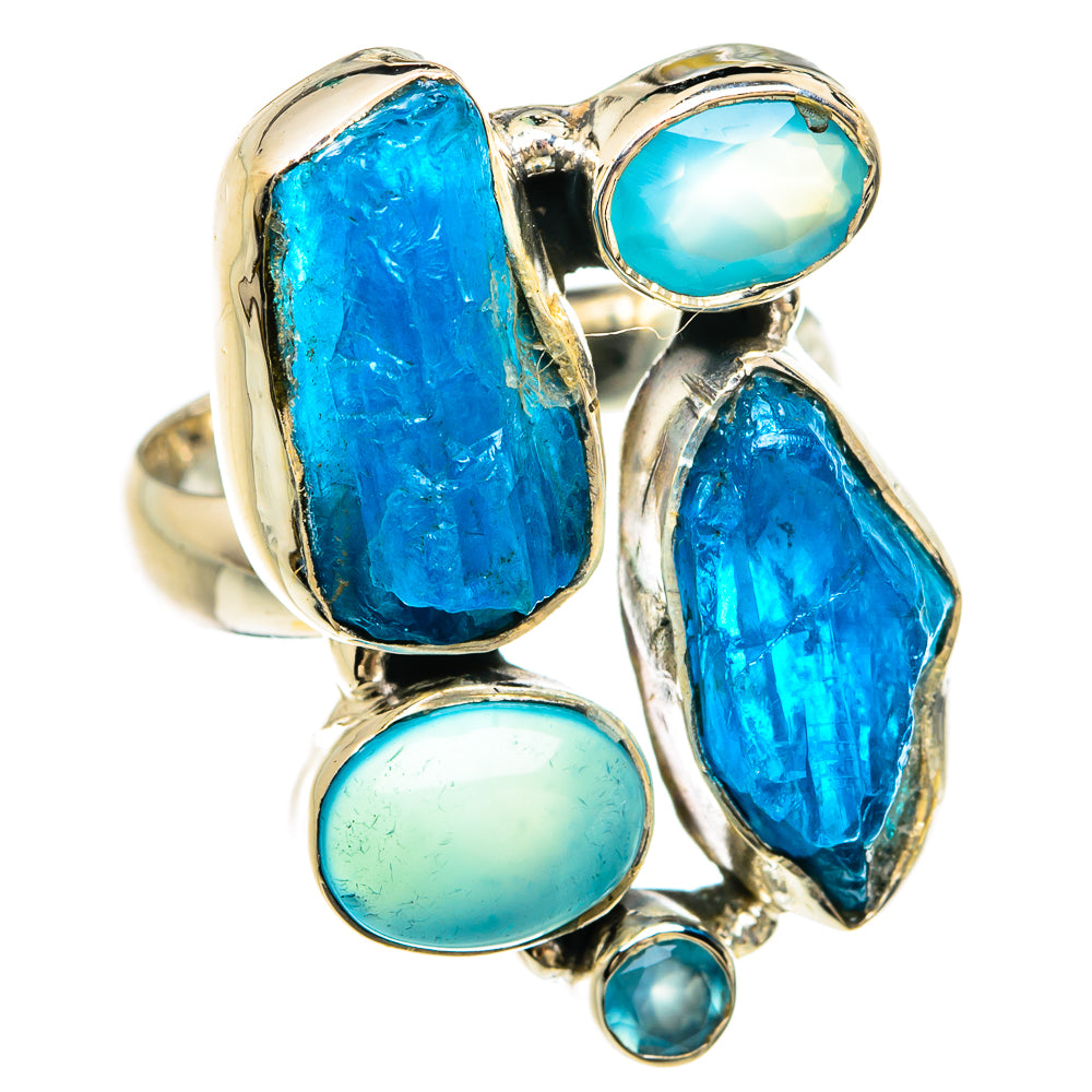 Apatite Rings handcrafted by Anasilvercos - RING81546