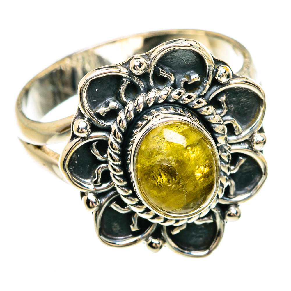 Citrine Rings handcrafted by Anasilvercos - RING81550