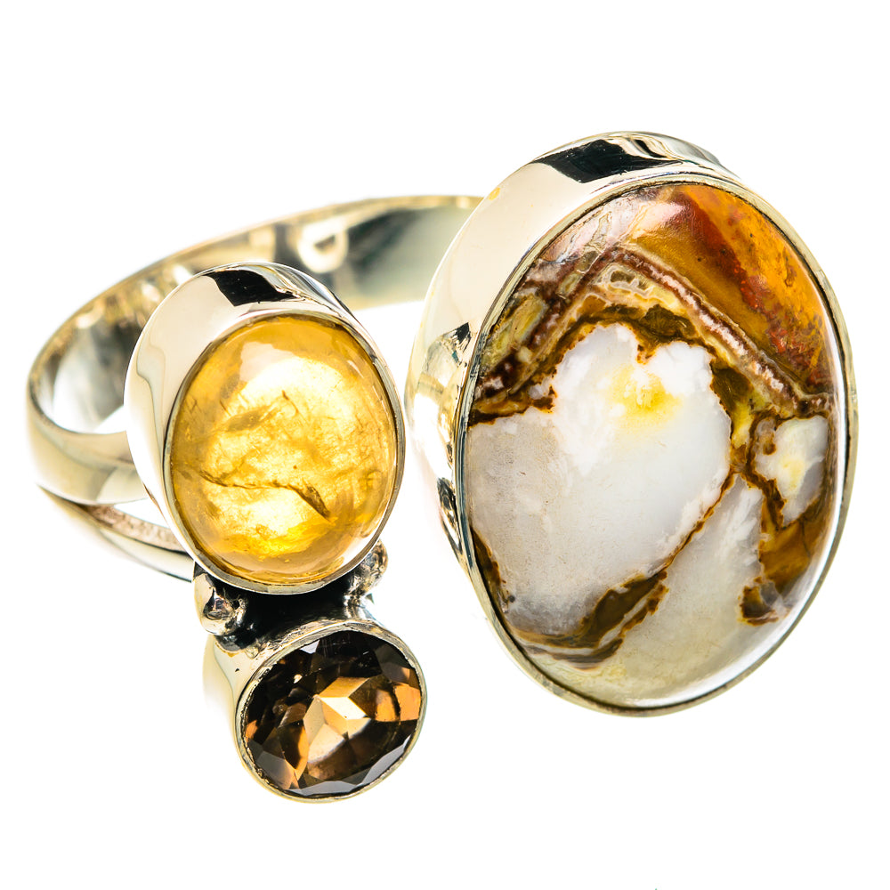 Wild Horse Jasper Rings handcrafted by Anasilvercos - RING81551