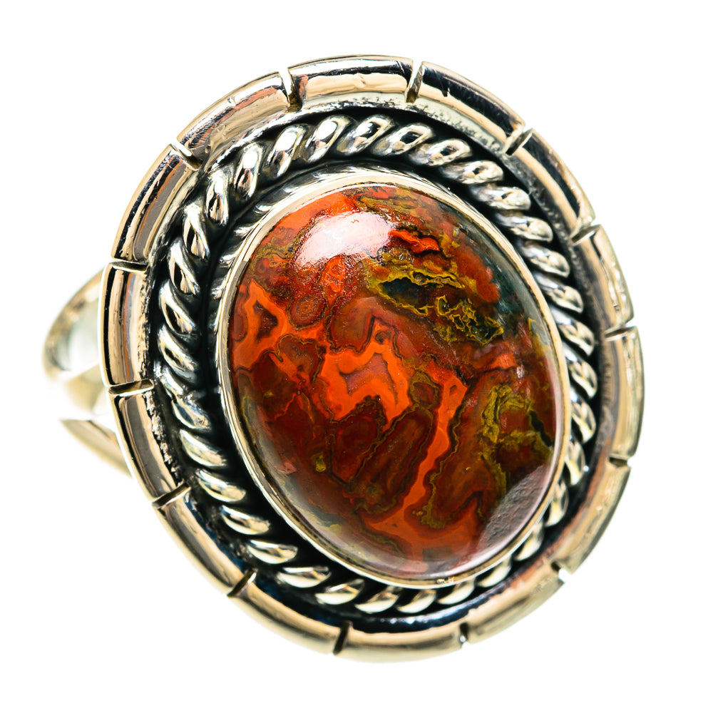 Ocean Jasper Rings handcrafted by Anasilvercos - RING81552