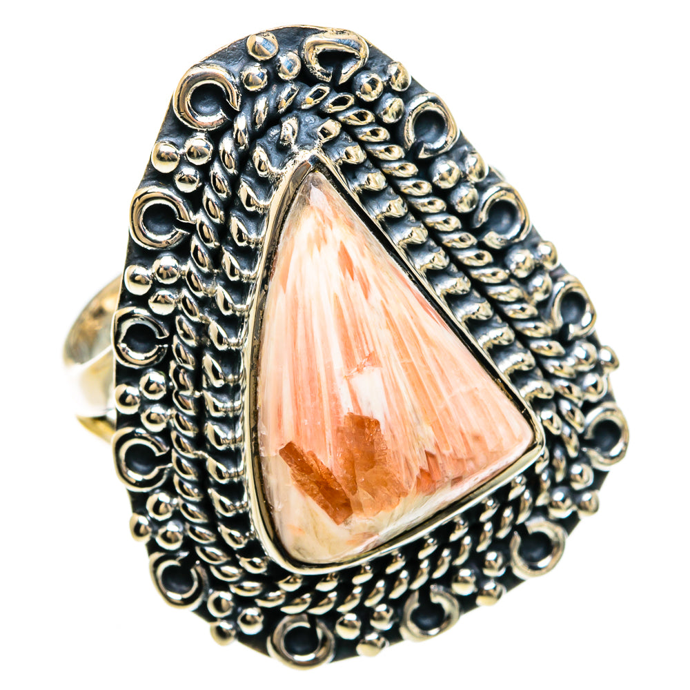 Scolecite Rings handcrafted by Anasilvercos - RING81555 - Photo 2
