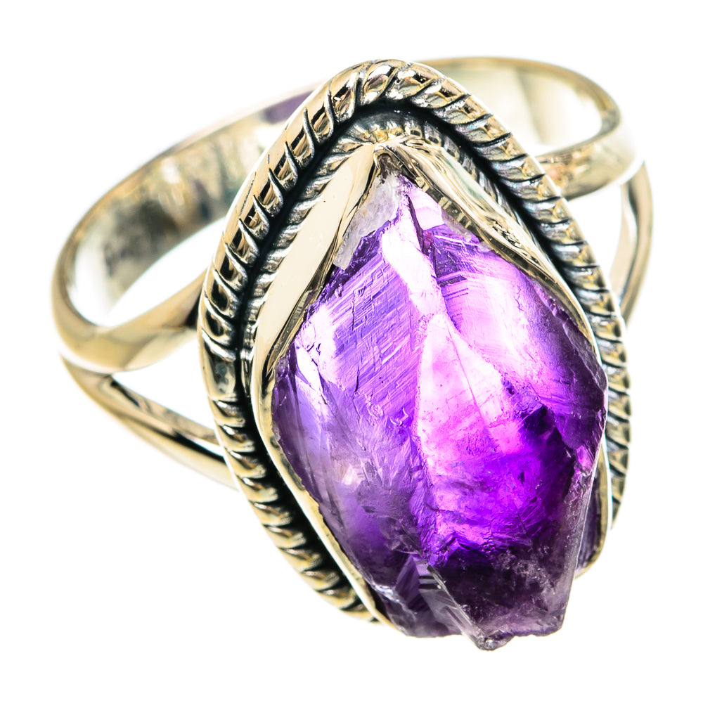 Amethyst Rings handcrafted by Anasilvercos - RING81562