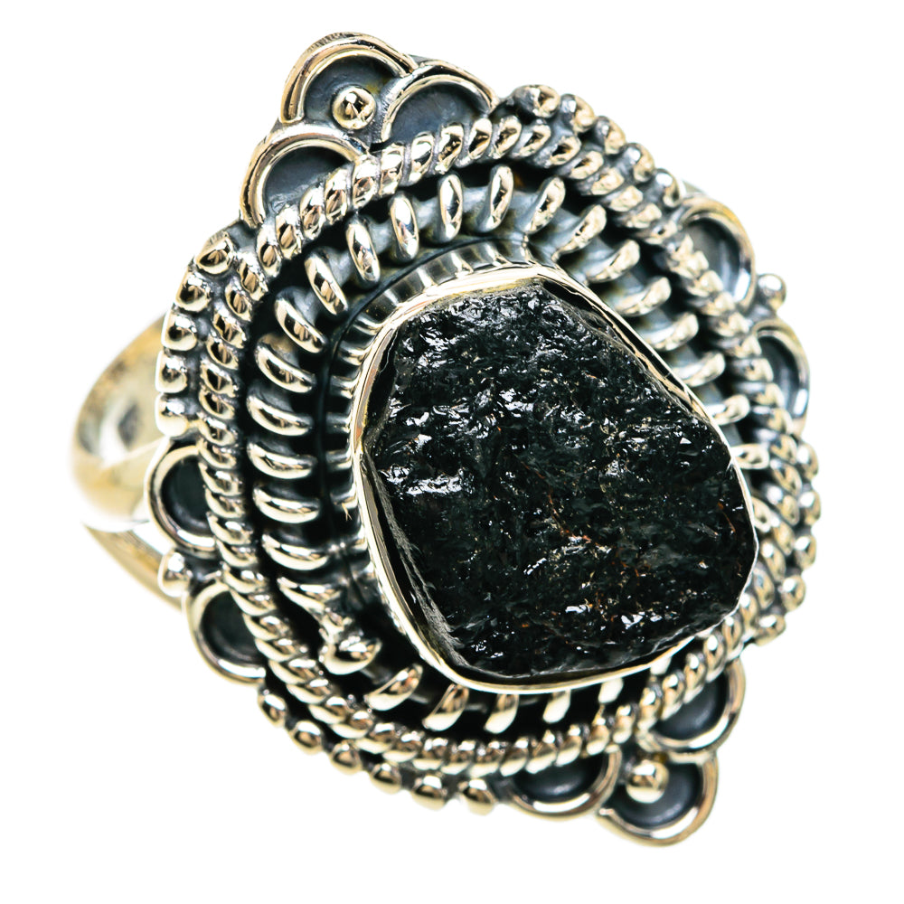 Tektite Rings handcrafted by Anasilvercos - RING81564