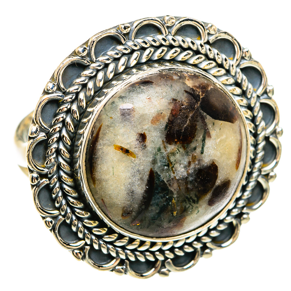 Astrophyllite Rings handcrafted by Anasilvercos - RING81584 - Photo 2