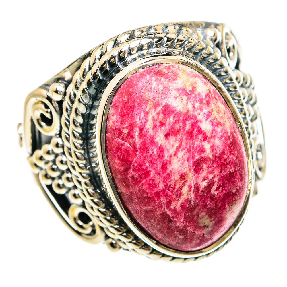 Thulite Rings handcrafted by Anasilvercos - RING81590
