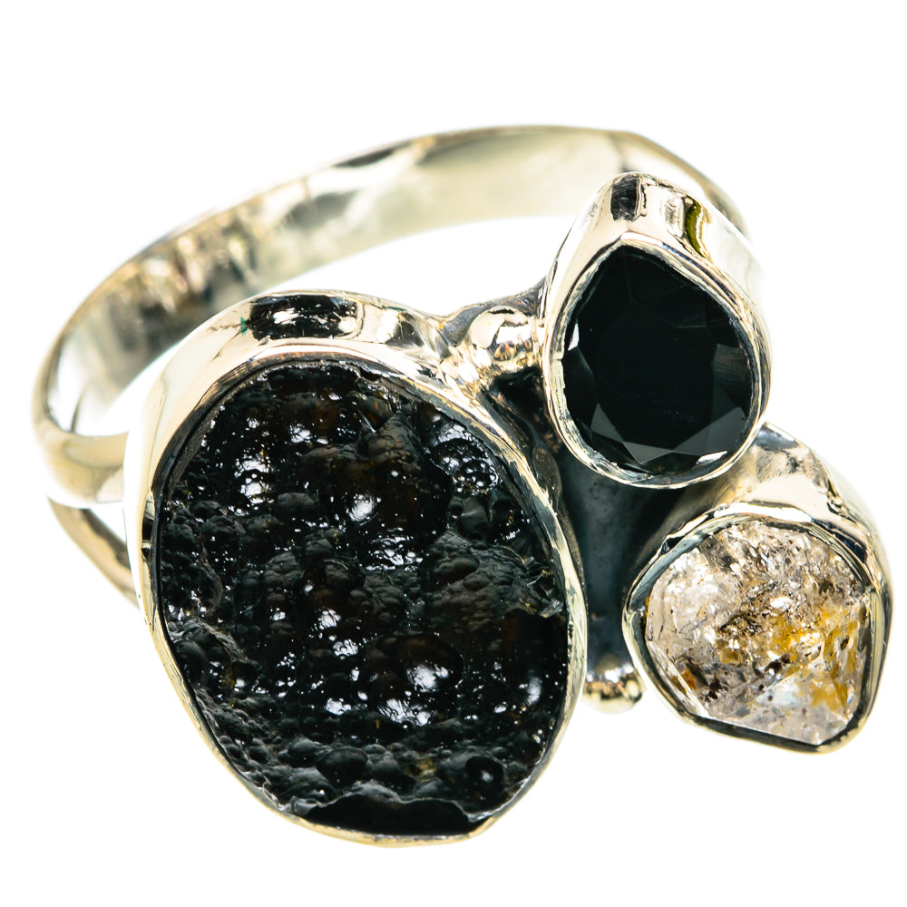 Tektite Rings handcrafted by Anasilvercos - RING81596