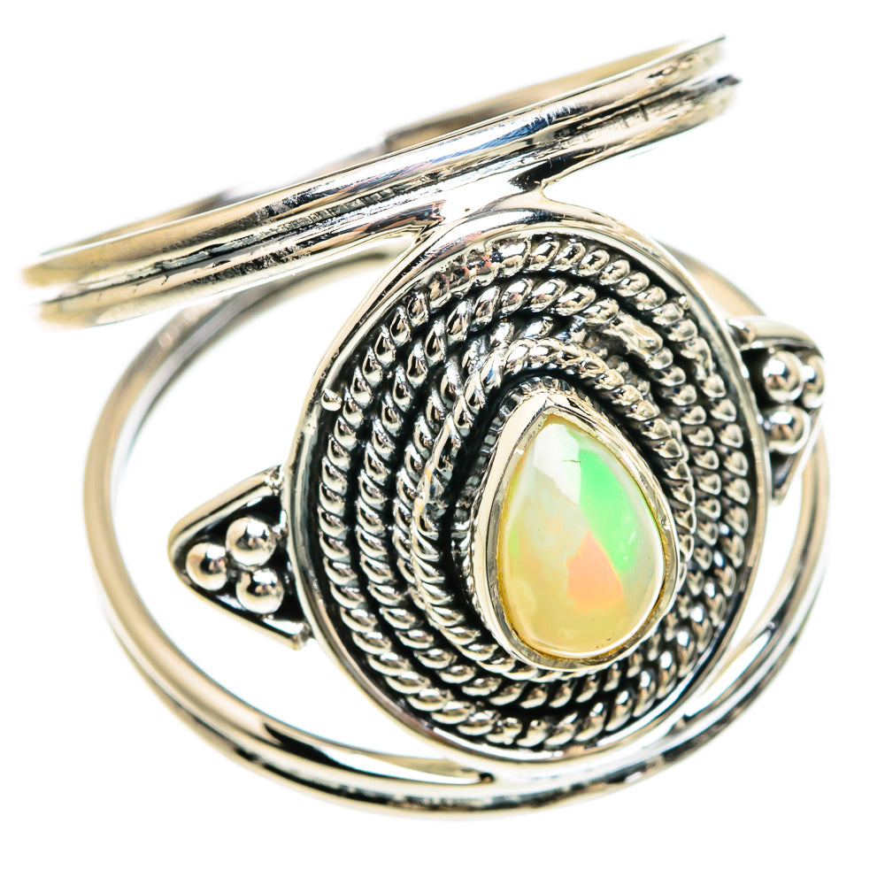 Ethiopian Opal Rings handcrafted by Anasilvercos - RING81601