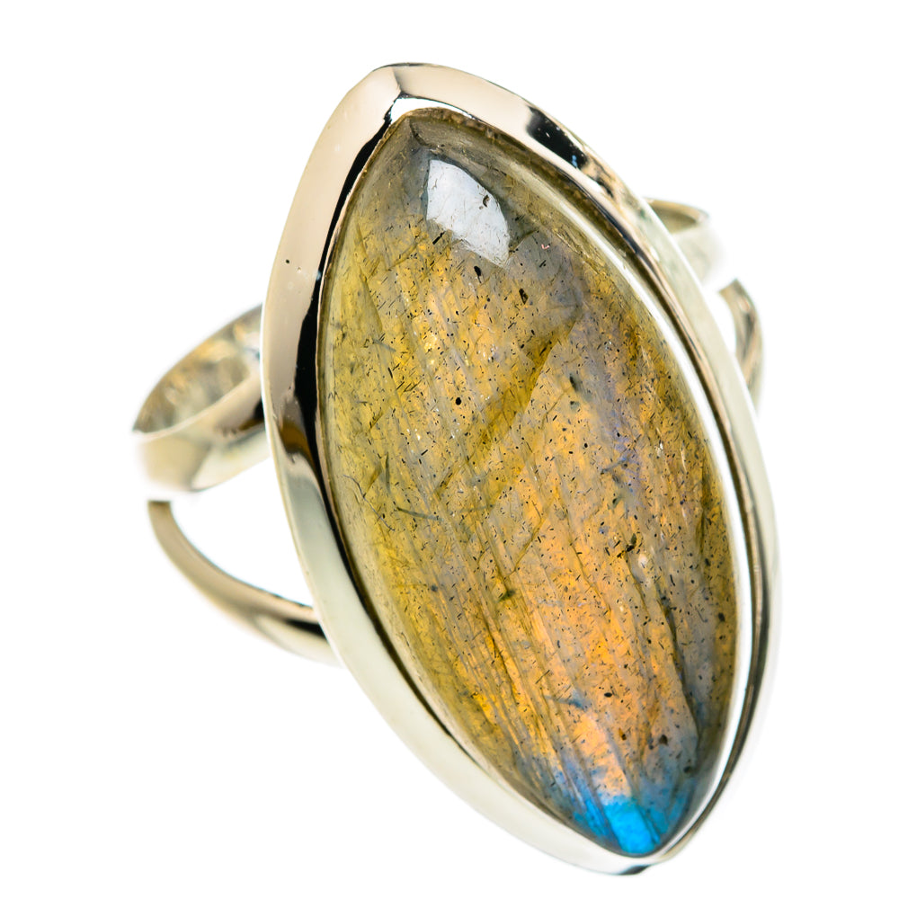 Labradorite Rings handcrafted by Anasilvercos - RING81607