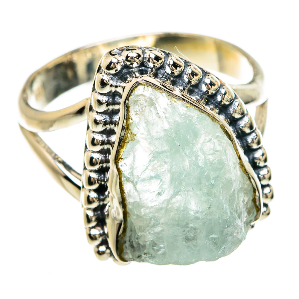 Aquamarine Rings handcrafted by Anasilvercos - RING81610 - Photo 2
