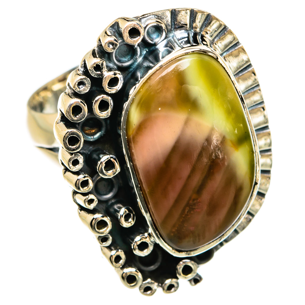Willow Creek Jasper Rings handcrafted by Anasilvercos - RING81615