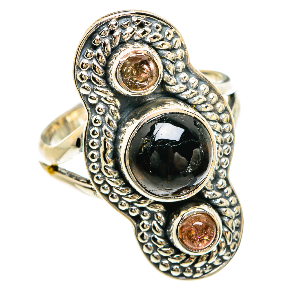 Black Onyx Rings handcrafted by Anasilvercos - RING81624