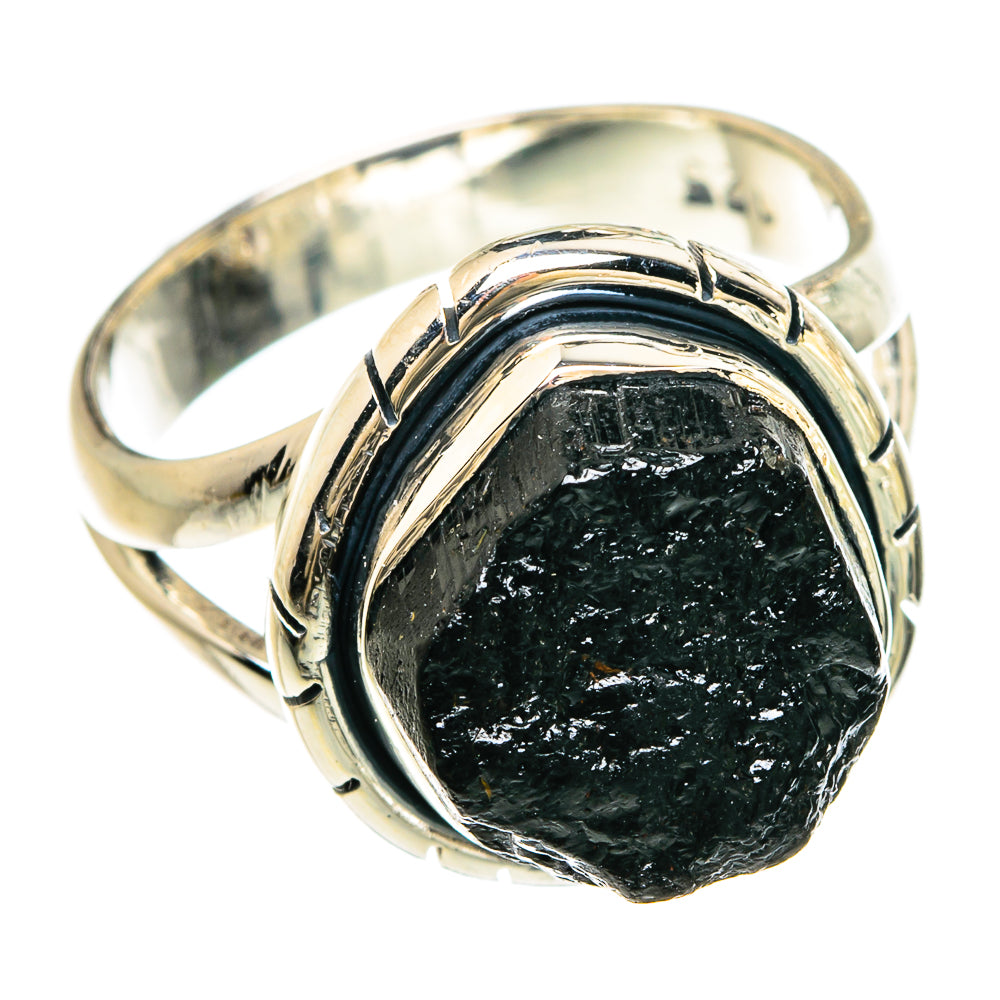 Black Tourmaline Rings handcrafted by Anasilvercos - RING81625