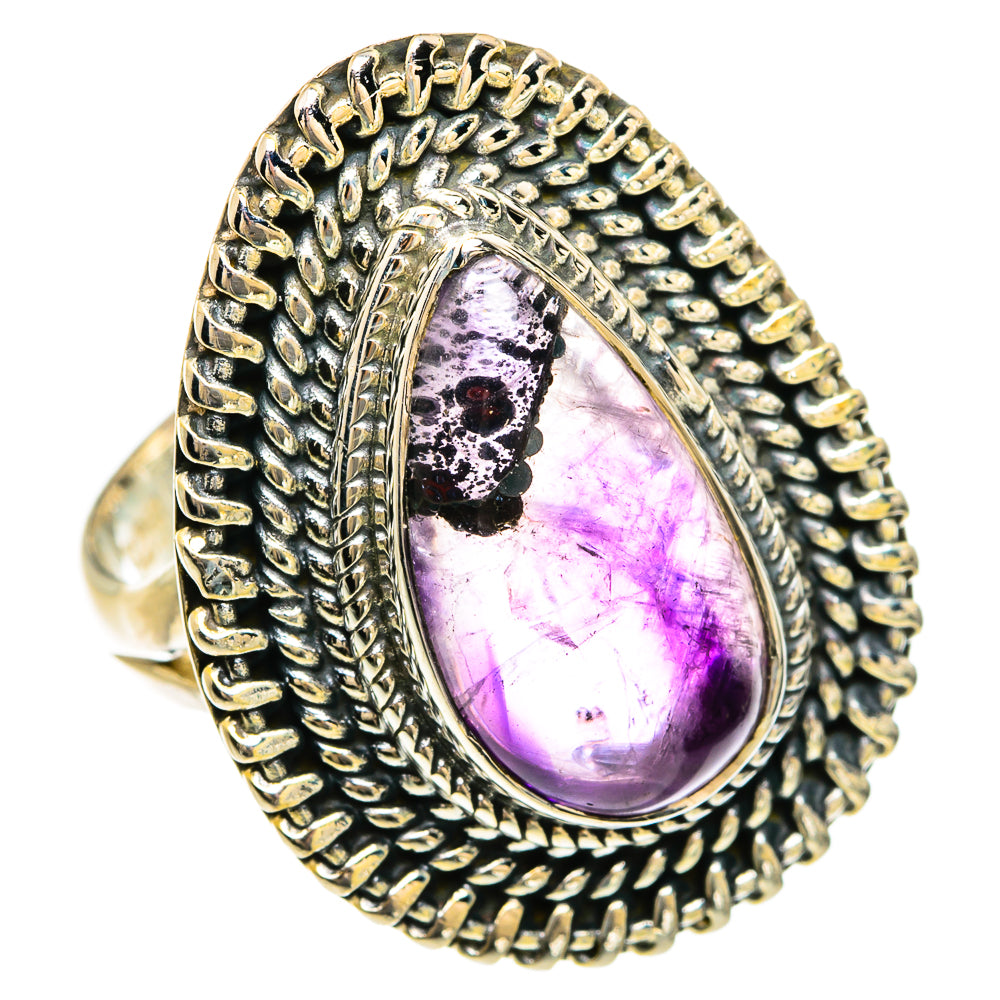 Amethyst Rings handcrafted by Anasilvercos - RING81652