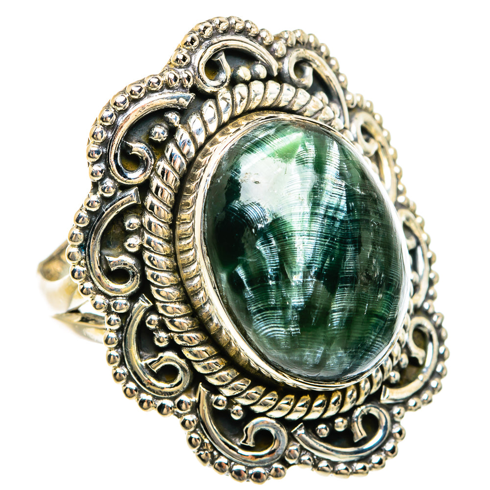 Seraphinite Rings handcrafted by Anasilvercos - RING81668
