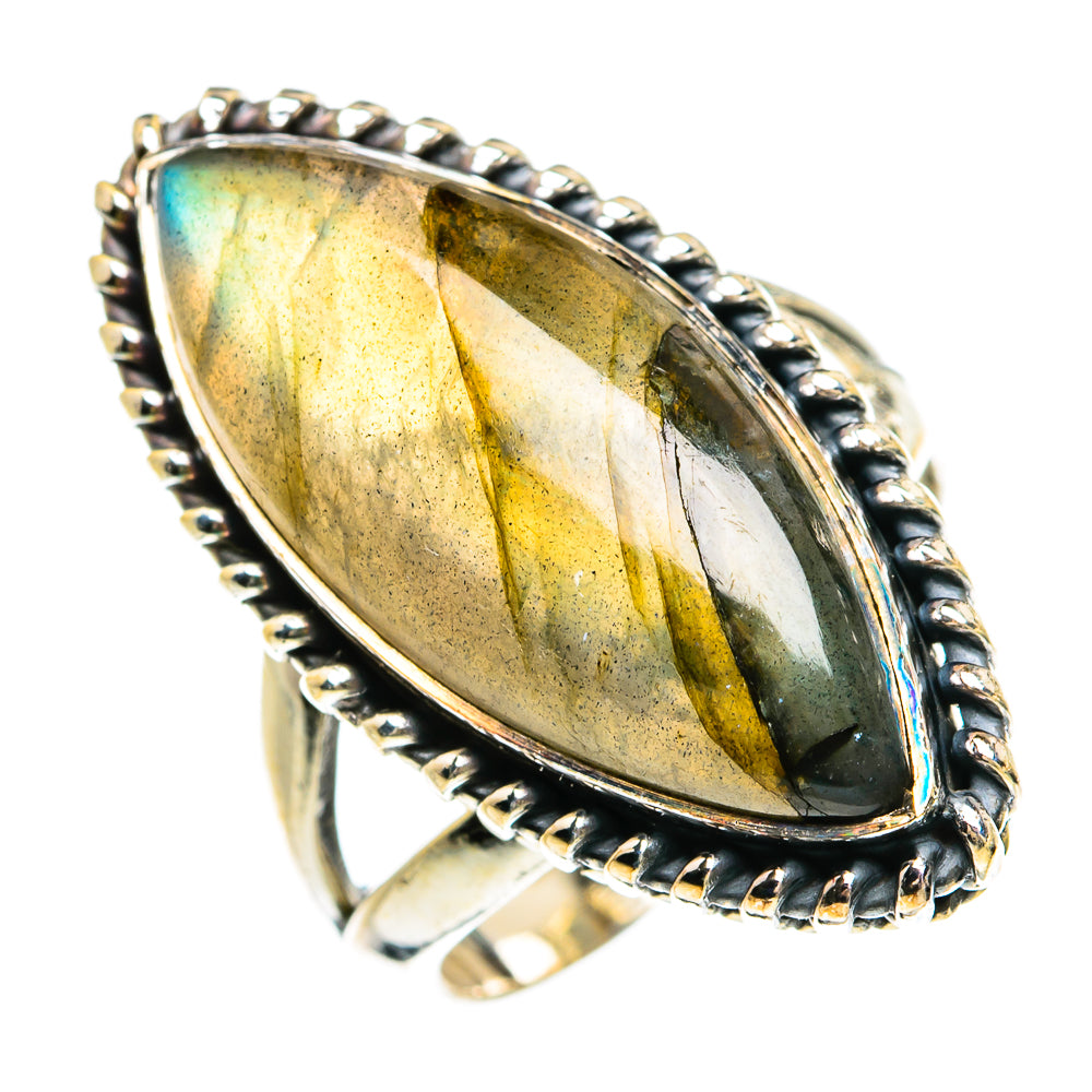 Labradorite Rings handcrafted by Anasilvercos - RING81673