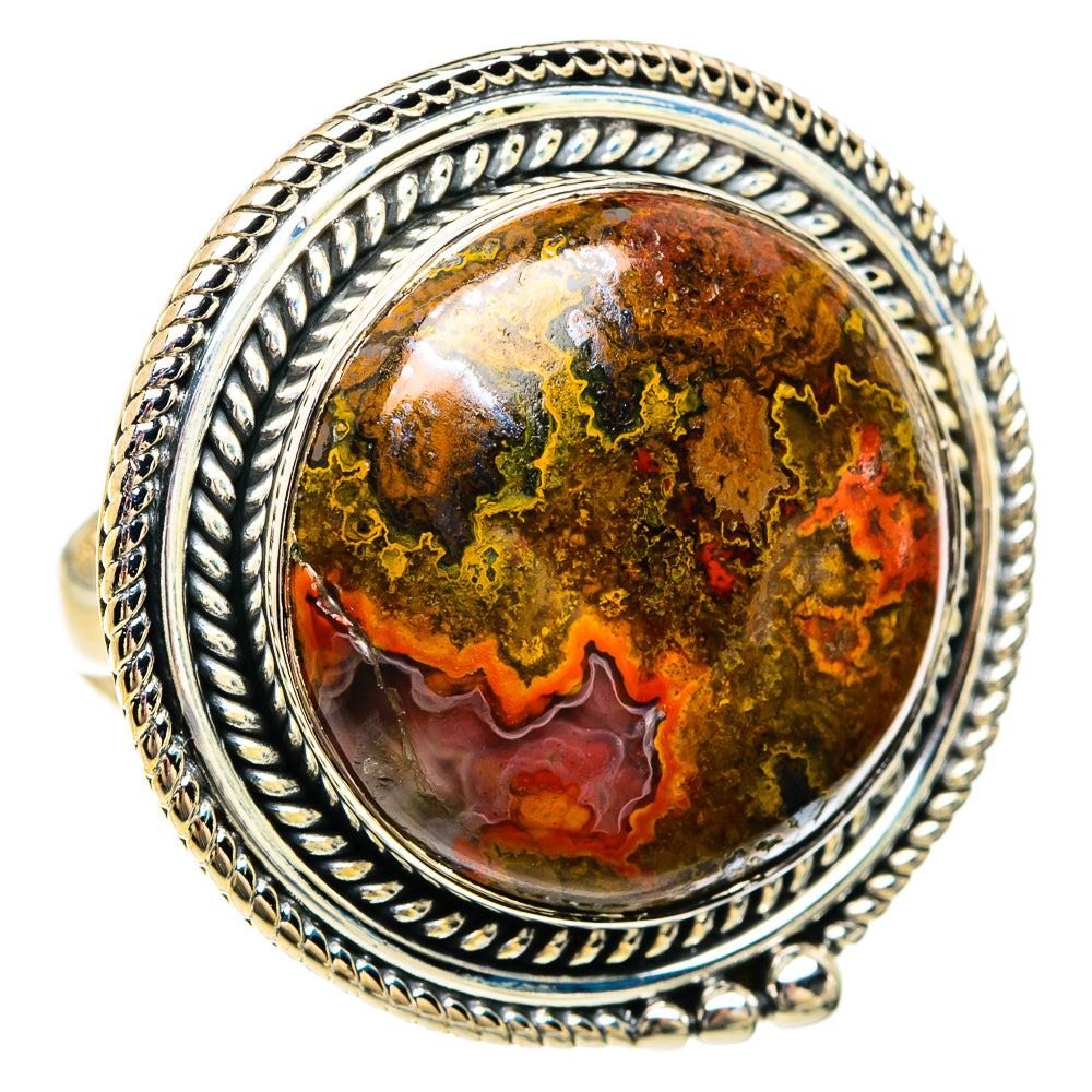 Moroccan Agate Rings handcrafted by Anasilvercos - RING81675