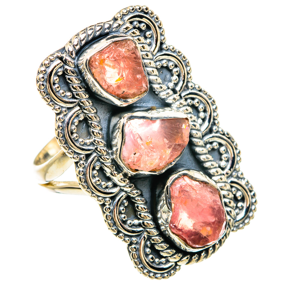 Pink Tourmaline Rings handcrafted by Anasilvercos - RING81679