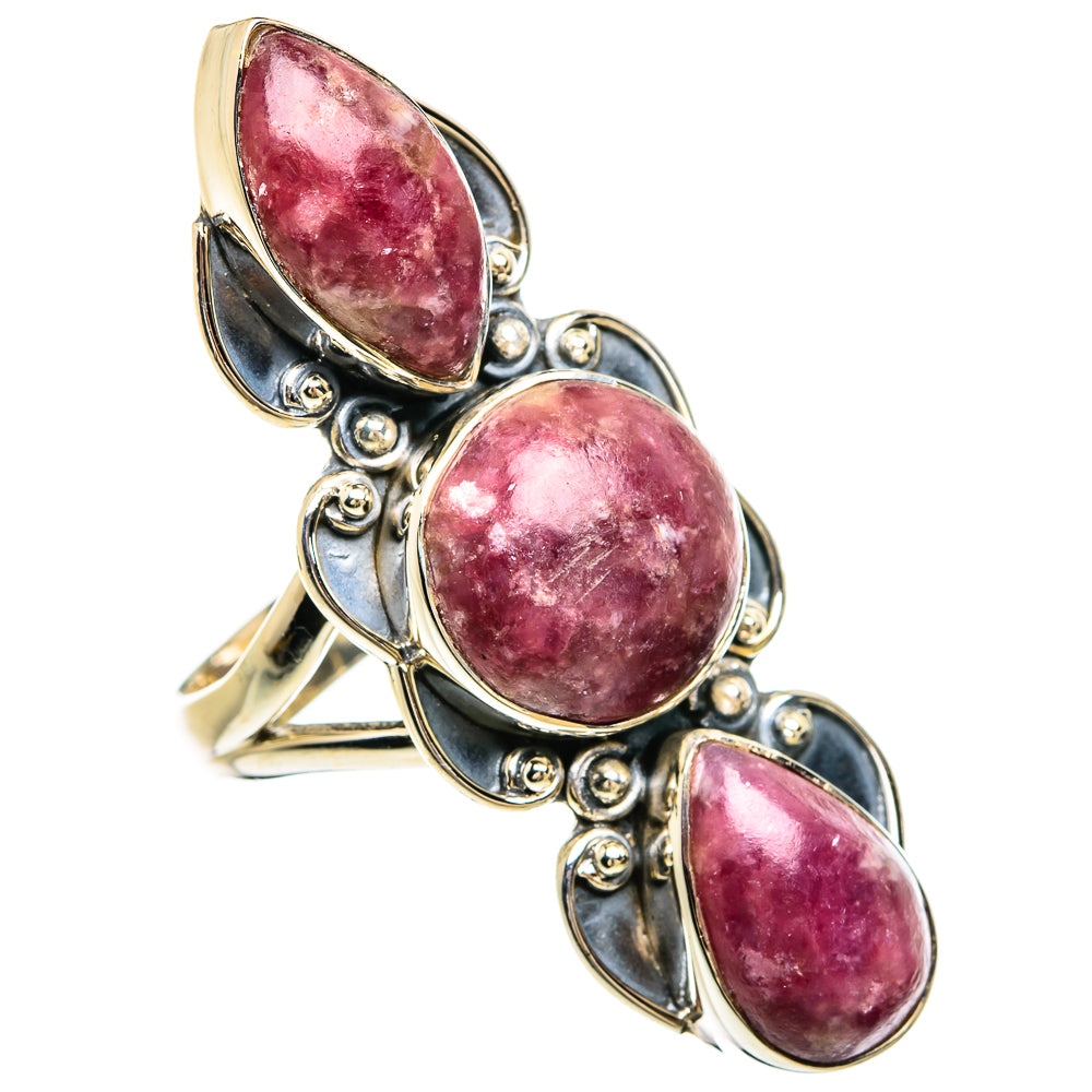 Lepidolite Rings handcrafted by Anasilvercos - RING81680