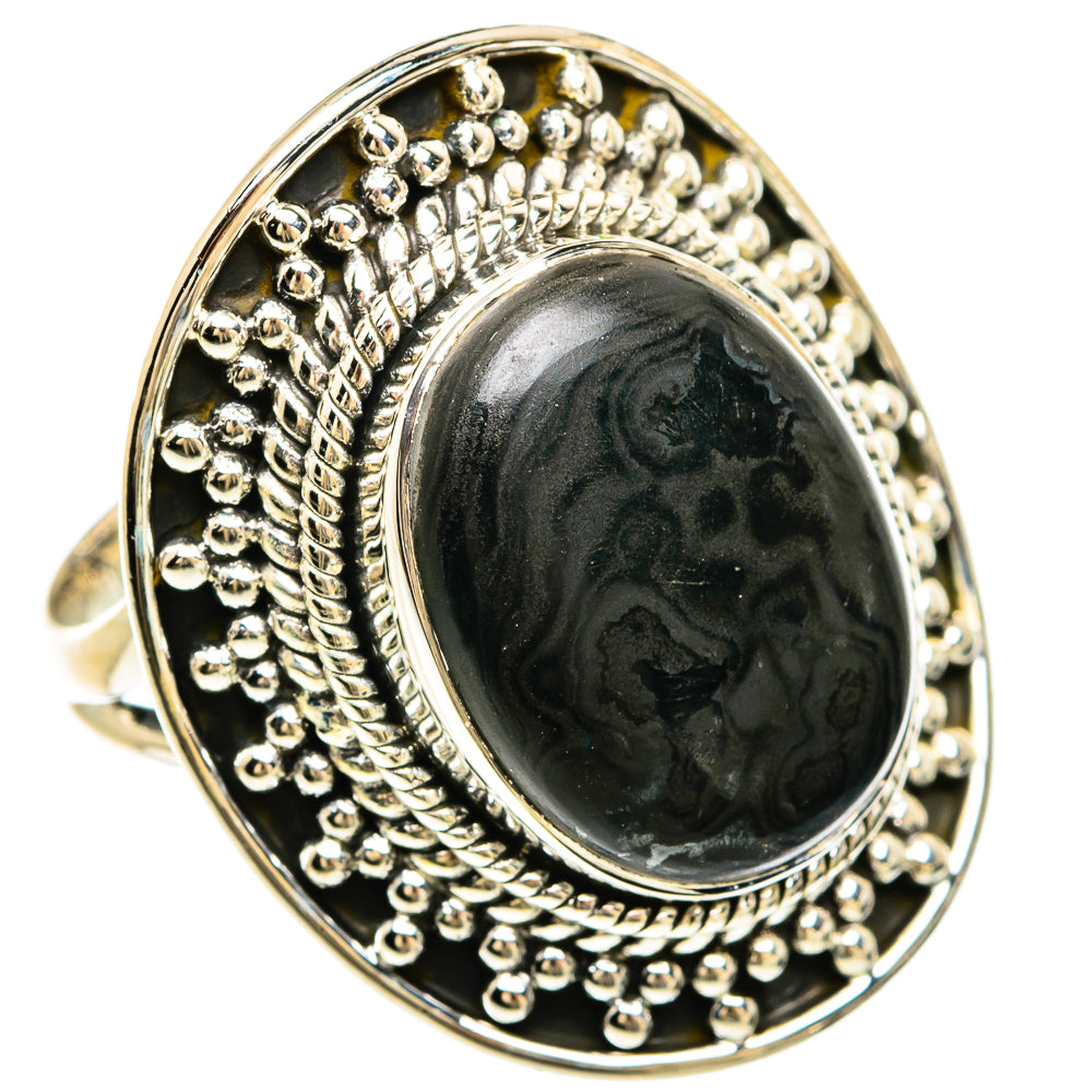 Psilomelane Rings handcrafted by Anasilvercos - RING81687