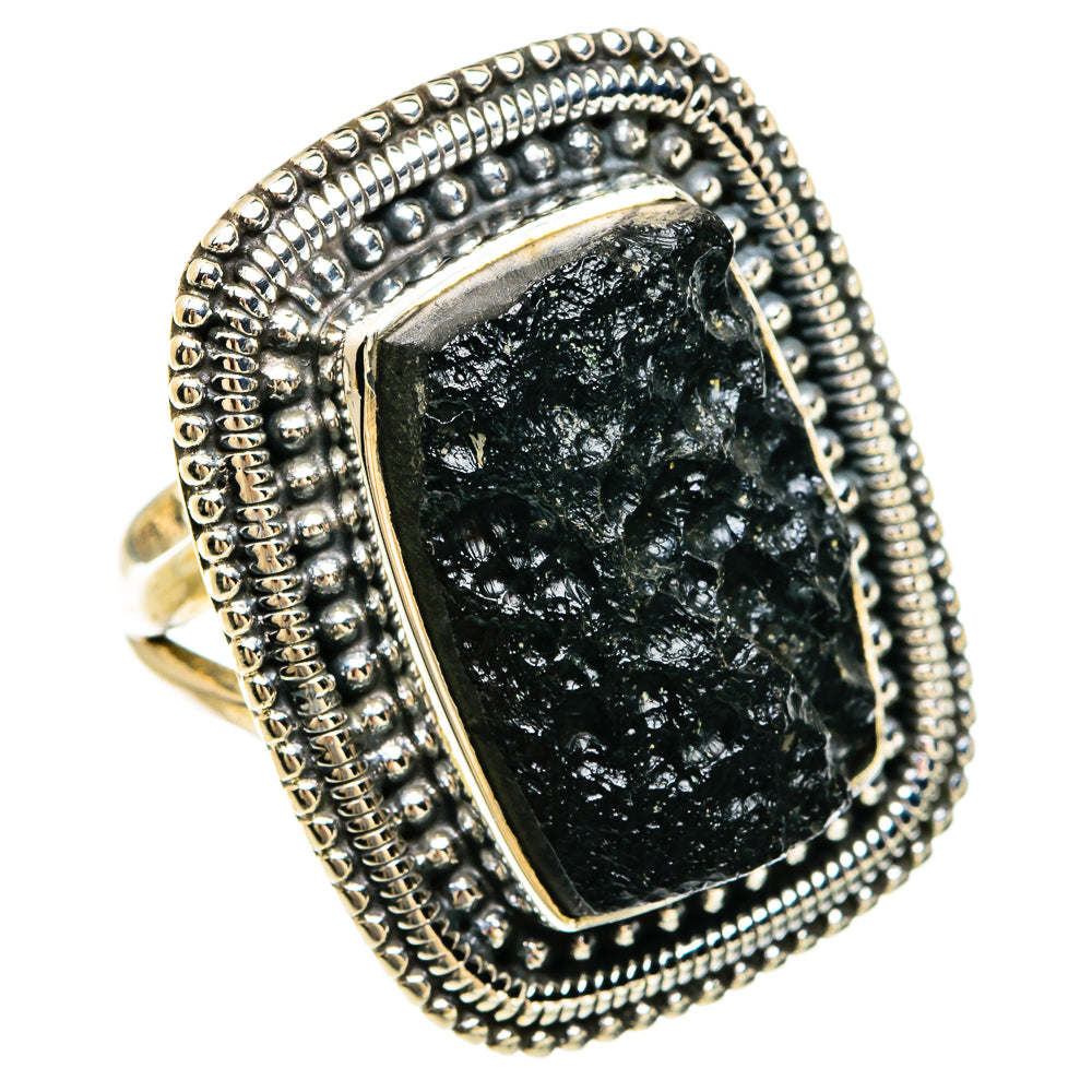 Tektite Rings handcrafted by Anasilvercos - RING81723