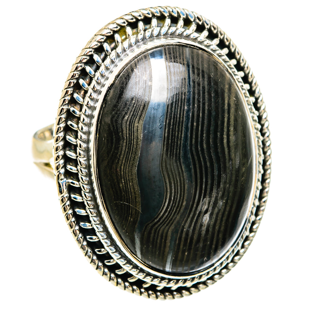 Psilomelane Rings handcrafted by Anasilvercos - RING81724