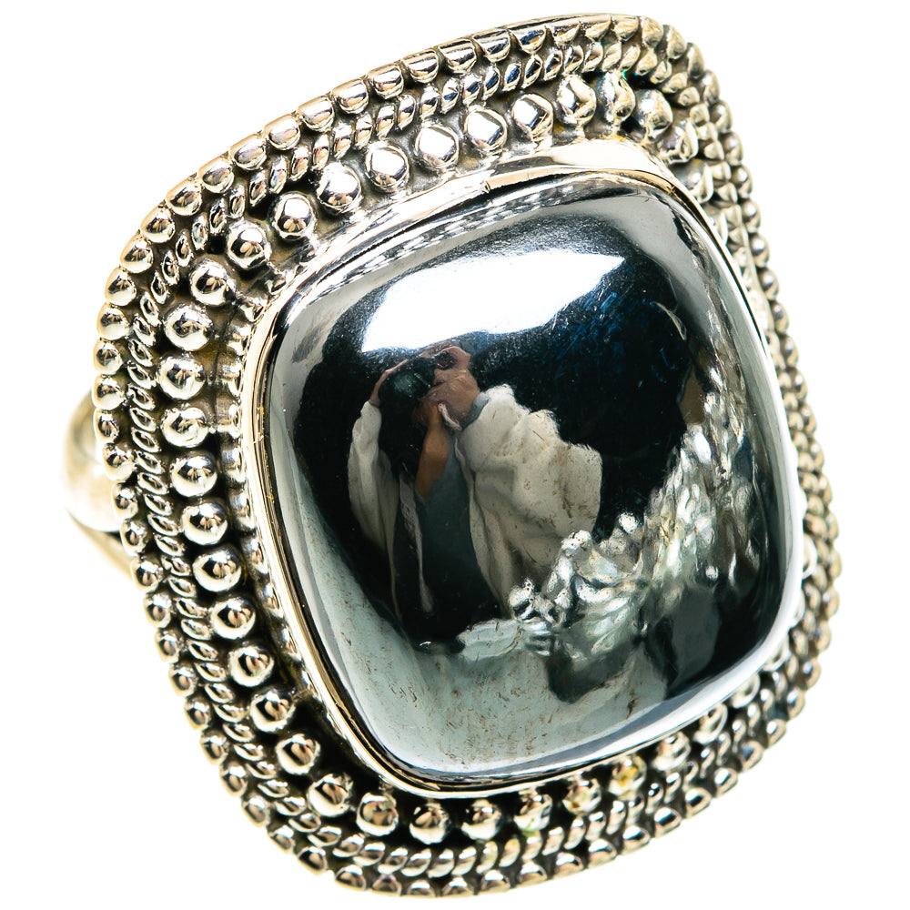 Hematite Rings handcrafted by Anasilvercos - RING81734